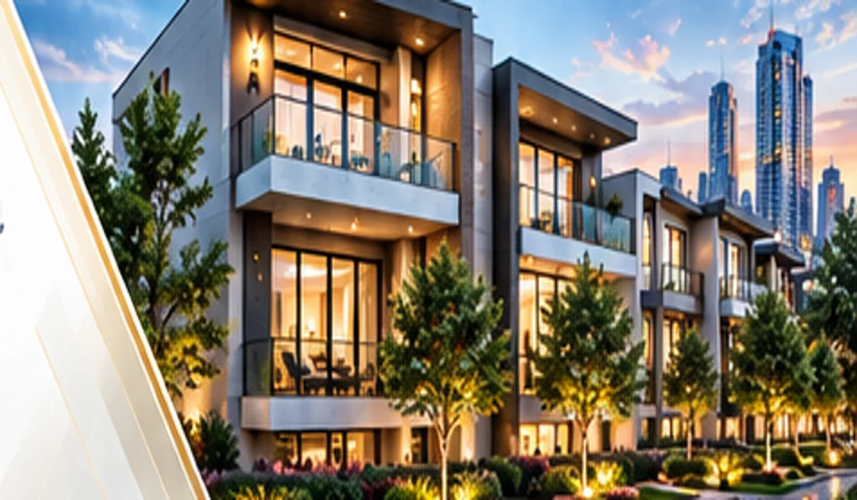 Contemporary residential housing architecture